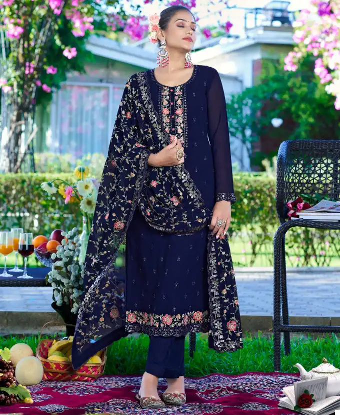 Shree Shalika Noor Jahaan Vol 1 Georgette Wholesale Designer Salwar Suit Catalog