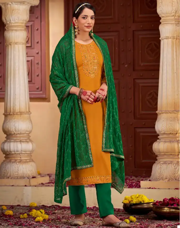 Triple A Noopur Pure Jam Cotton Wholesale Salwar Suit Catalog