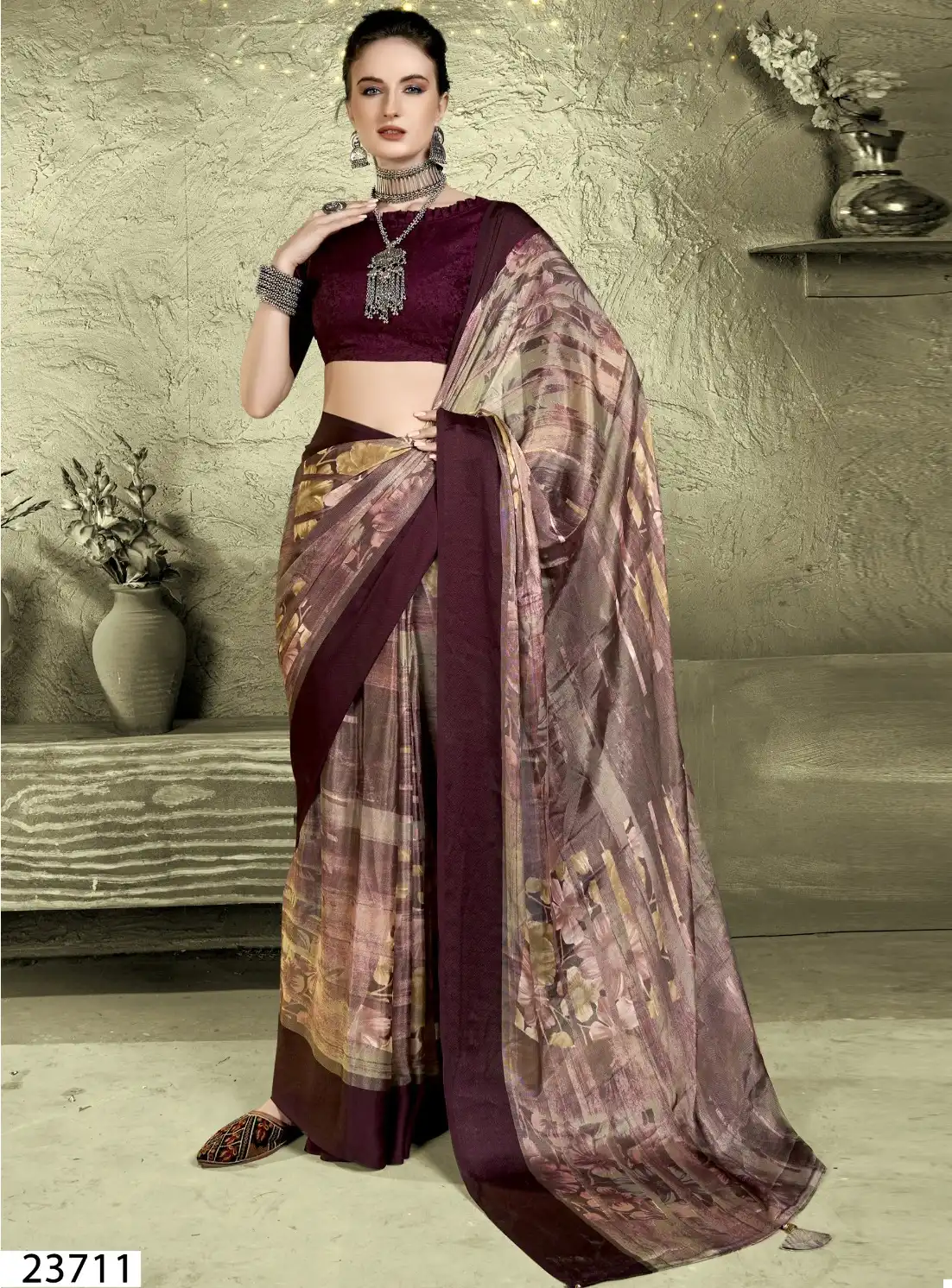 Vallabhi Nesta 3 Brasso Wholesale Fancy Sarees Catalog