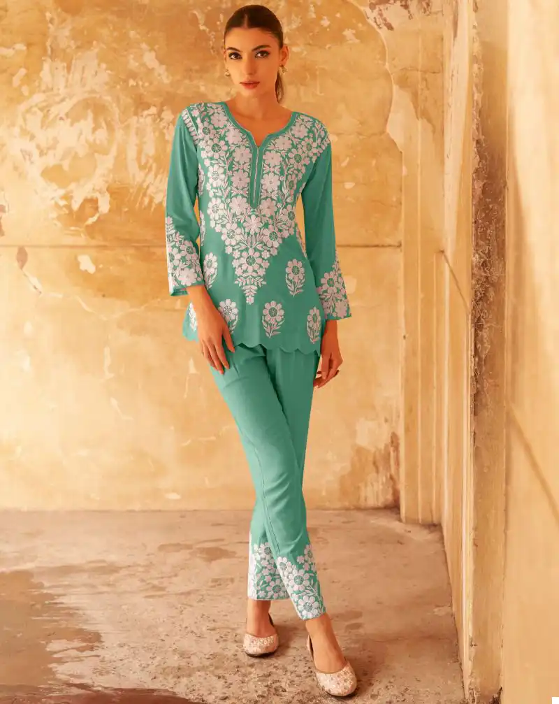 Vamika Veronica Vol 2 Heavy Rayon Wholesale Kurti with Pant Code Set Catalog