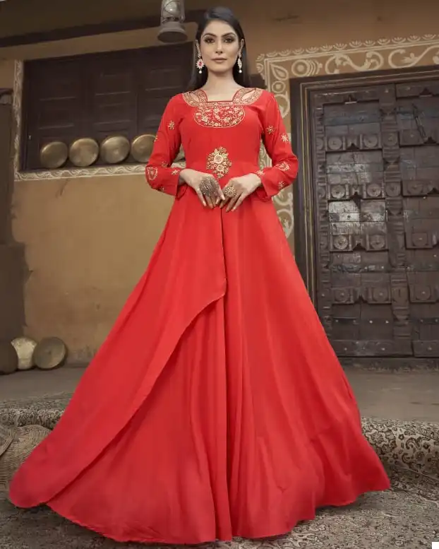 Vardan Designer Sugar Vol 2 Heavy Maslin Wholesale Long Gown Catalog