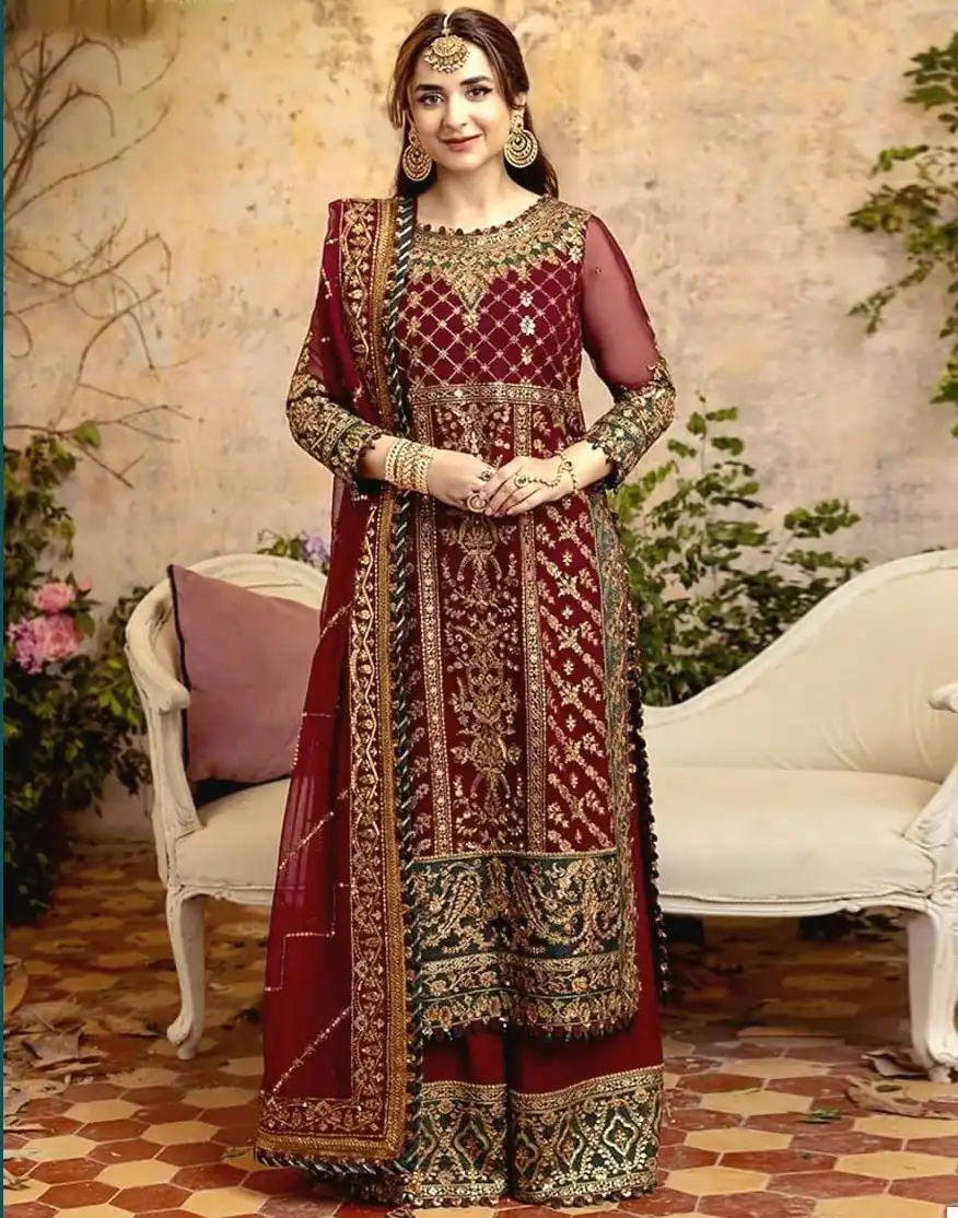 Vardan Ethnic Anamsa 288 Heavy Pure Faux Georgette Wholesale Pakistani Salwar Suit