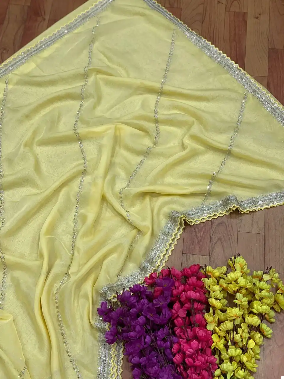 Vardan Ethnic Cadbury Silk Soft Organza Wholesale Fancy Sarees Catalog — Wholesale Sarees, MPA wholesale from Surat - Gallery Image 3