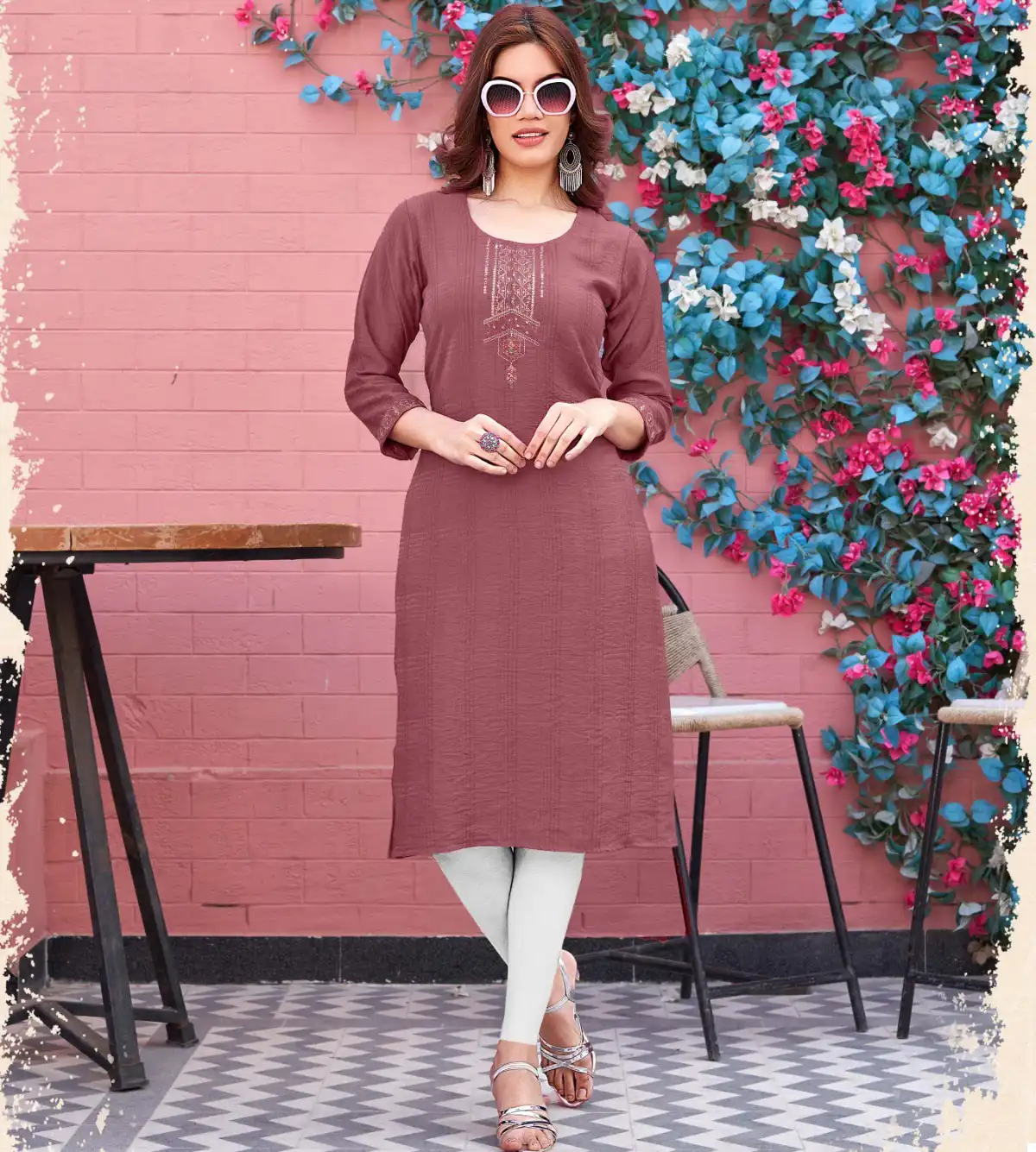 Vardan Ethnic Khushboo Viscose Rayon Wholesale Kurtis Catalog