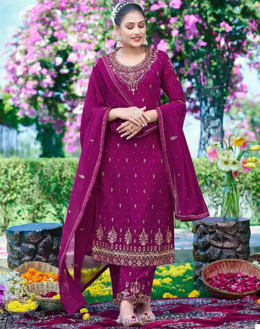 Vardan Ethnic Leela Vol 2 Georgette Wholesale Designer Salwar Suit Catalog