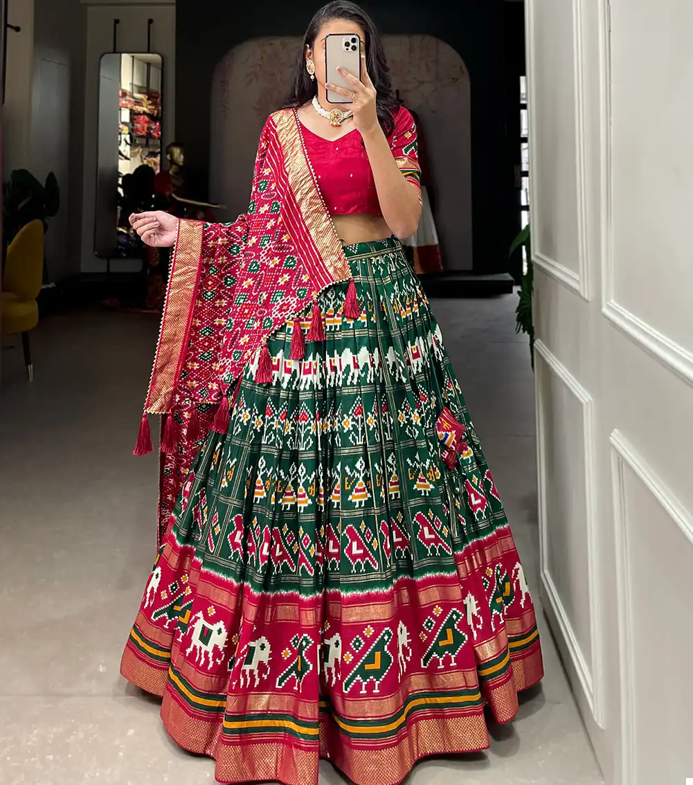 Vardan Ethnic Lehenga Choli Tussar Silk Wholesale Lehenga Catalog