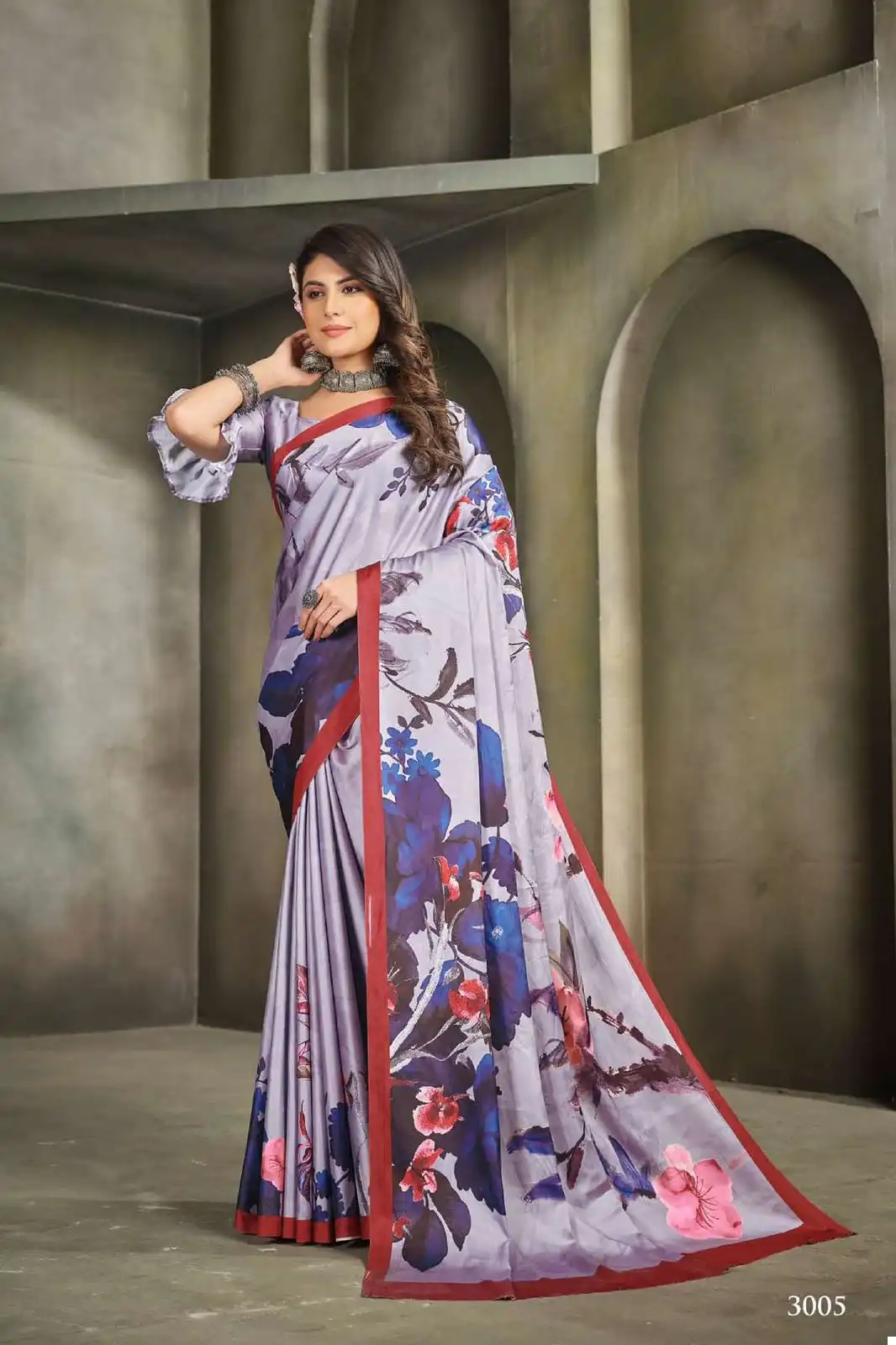 Vardan Ethnic Raina Vol 1 Crape Wholesale Fancy Sarees Catalog - Image 4