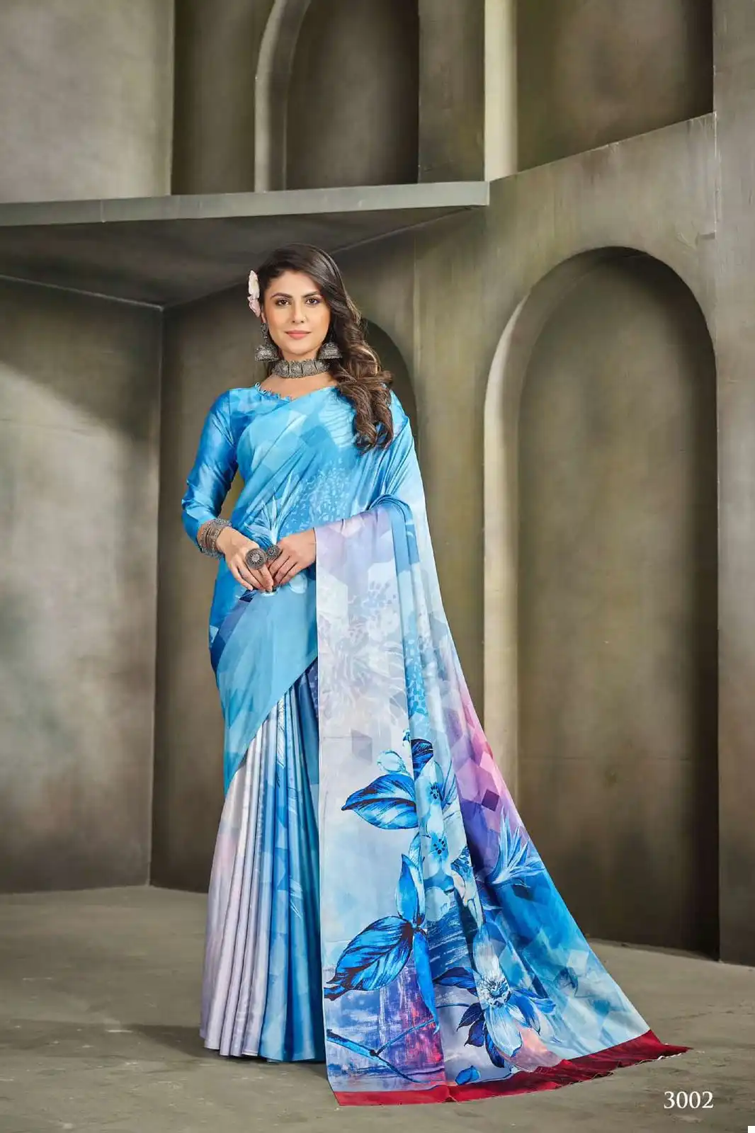 Vardan Ethnic Raina Vol 1 Crape Wholesale Fancy Sarees Catalog - Image 7