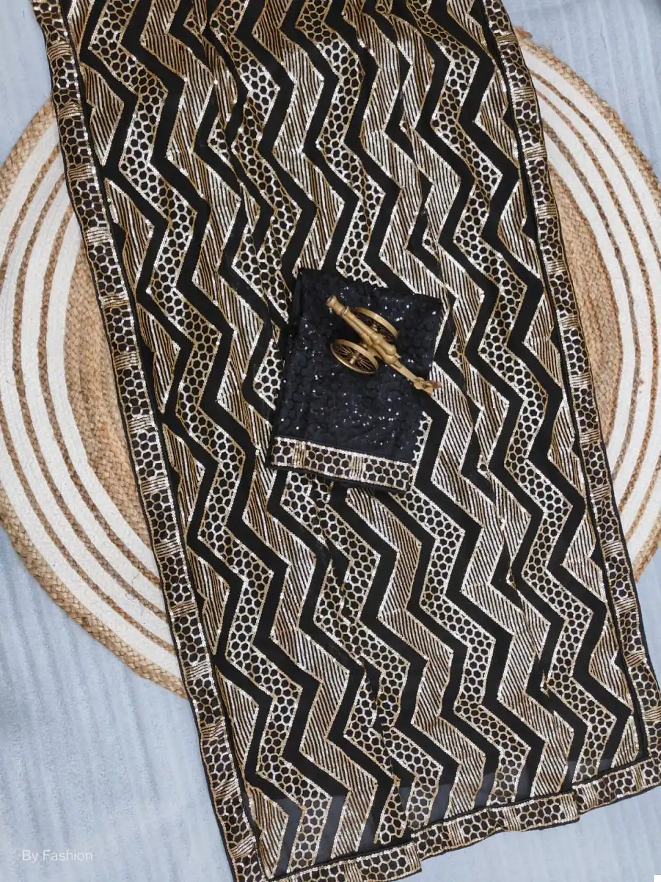 Vardan Ethnic Rvt 466 Premium Georgette Wholesale Fancy Sarees - Image 5