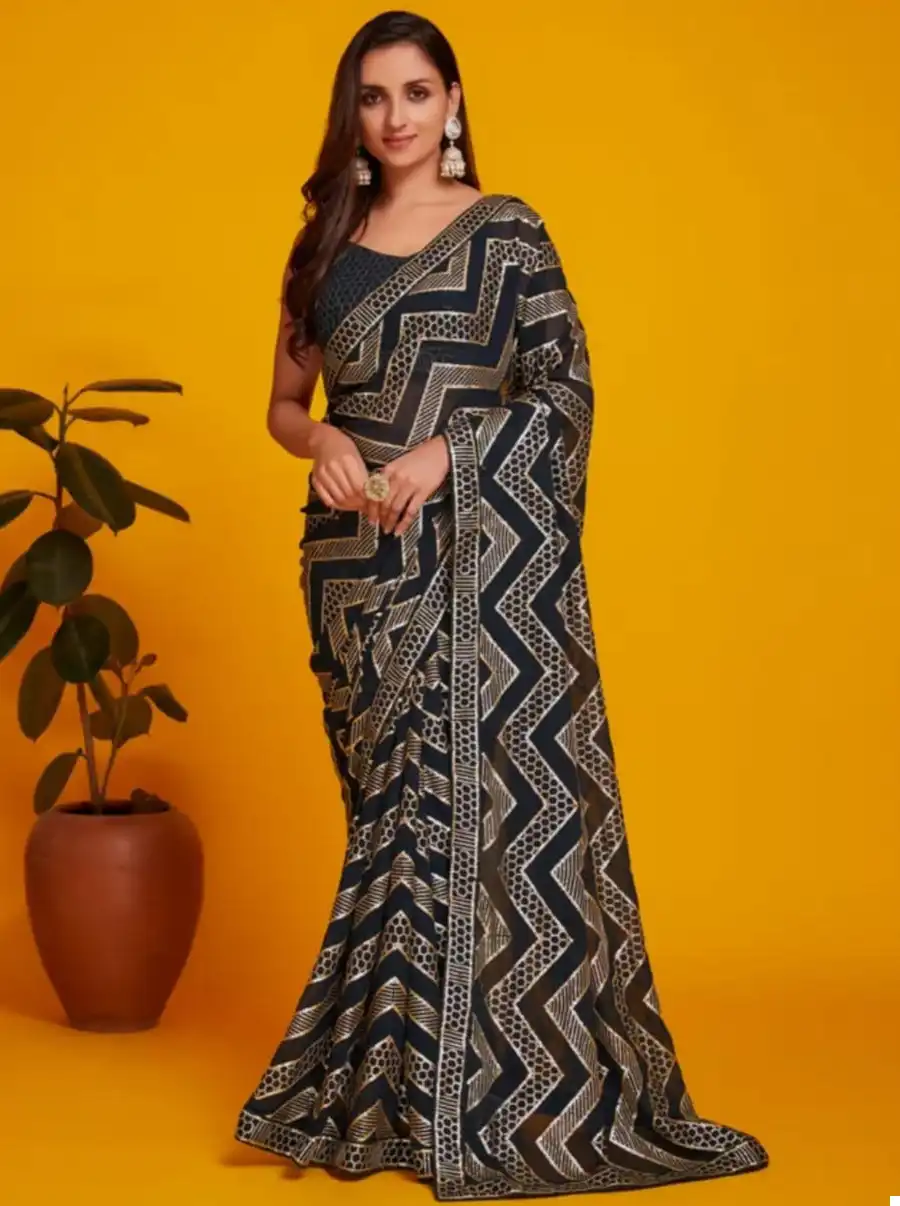 Vardan Ethnic Rvt 466 Premium Georgette Wholesale Fancy Sarees