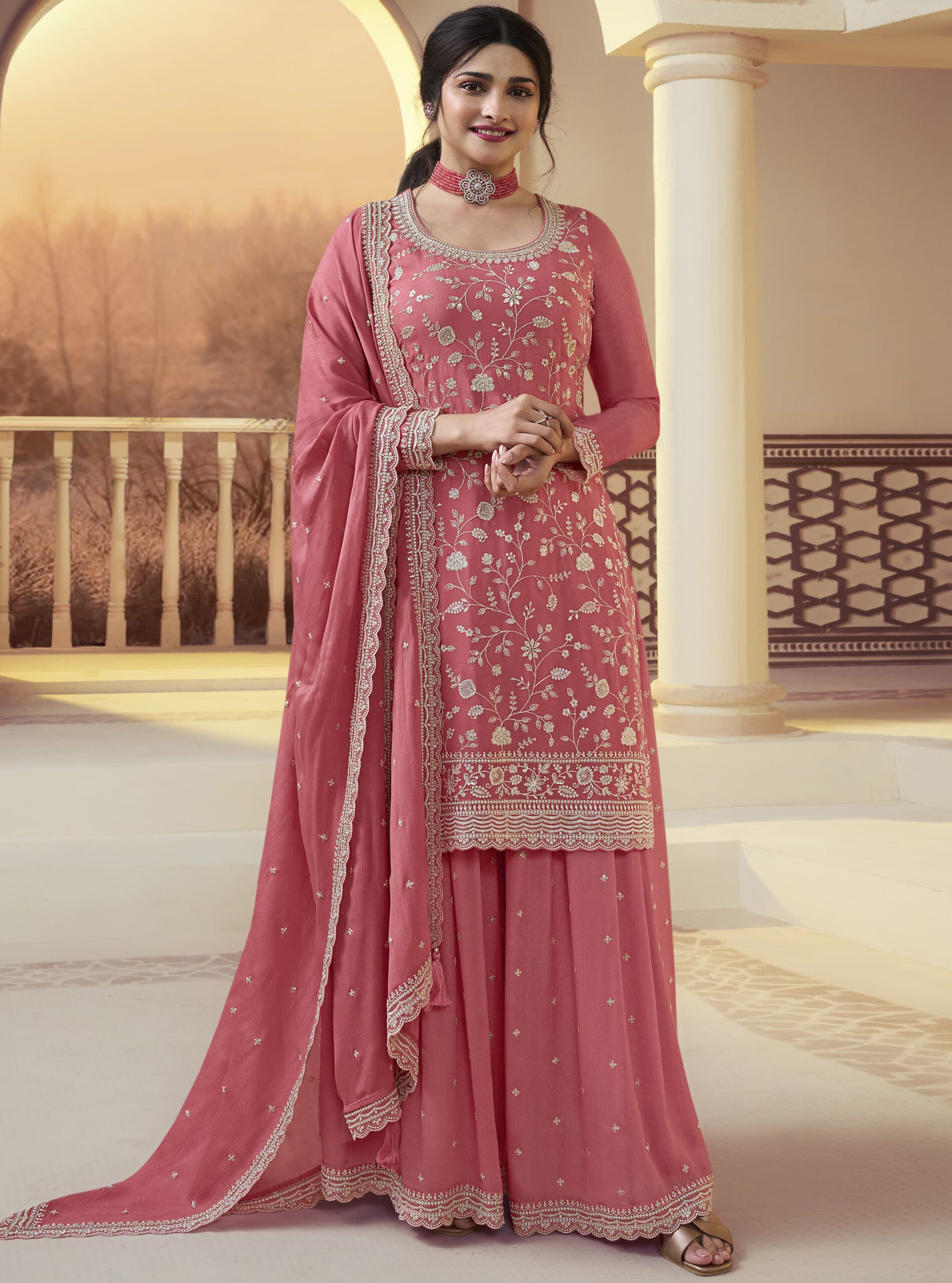 Vinay Fashion Suhaani Chinon Wholesale Designer Salwar Suit Catalog