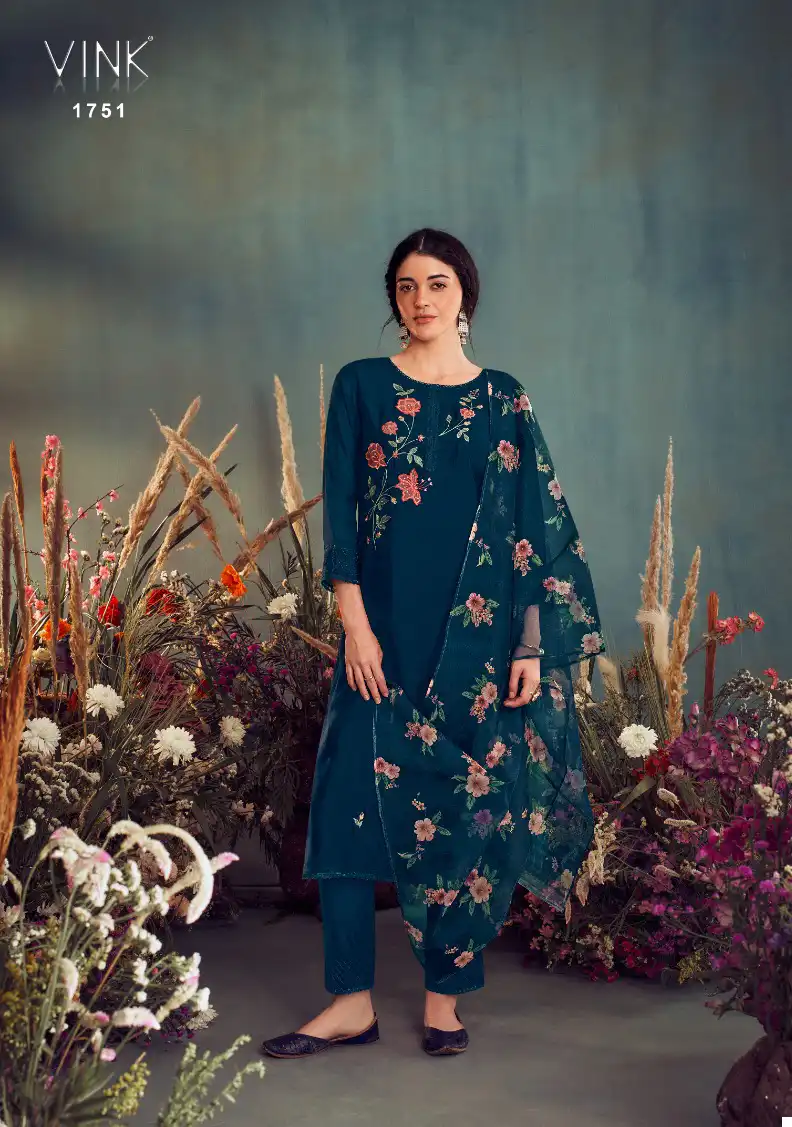 Vink Ehsaas Pure Viscose Wholesale Readymade Salwar Suit Catalog - Image 2