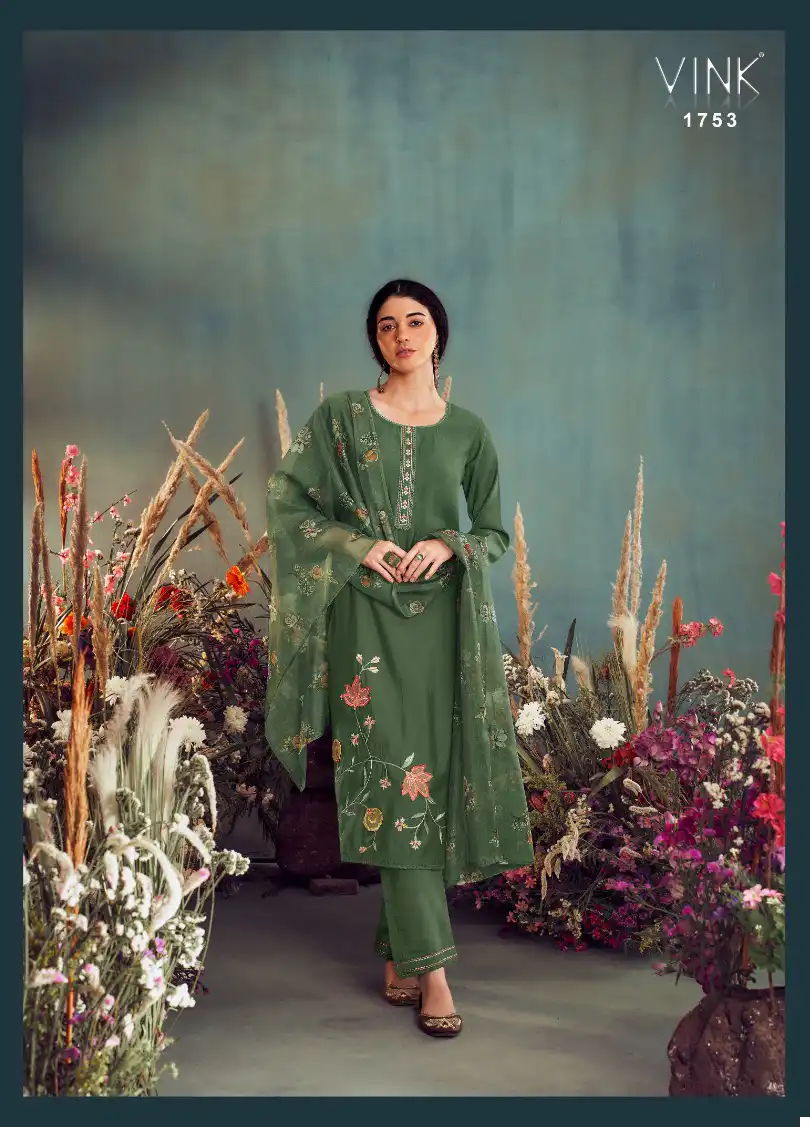 Vink Ehsaas Pure Viscose Wholesale Readymade Salwar Suit Catalog - Image 4