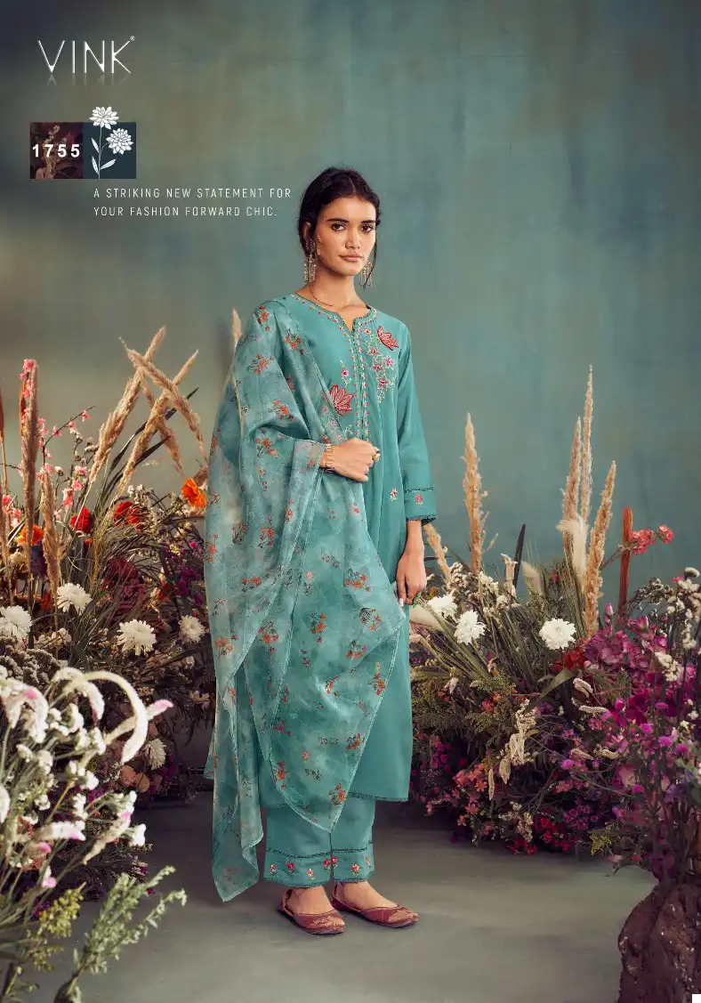 Vink Ehsaas Pure Viscose Wholesale Readymade Salwar Suit Catalog - Image 5