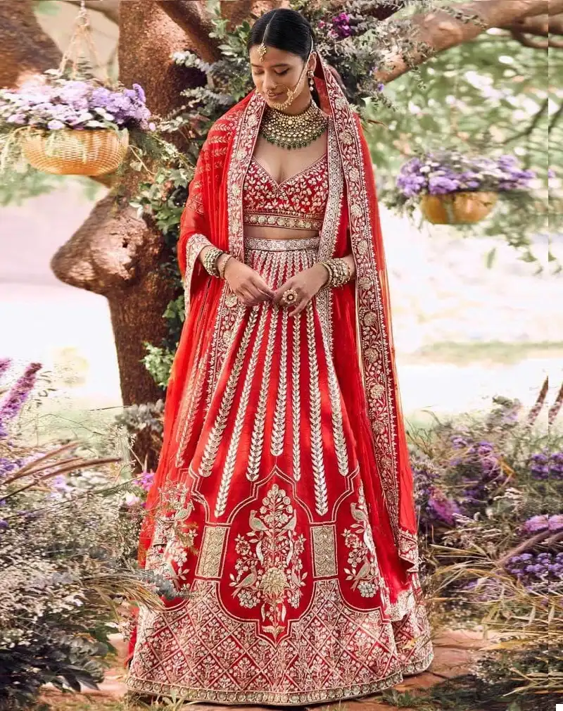 VE Vir Satin Wholesale Designer Lehenga Choli