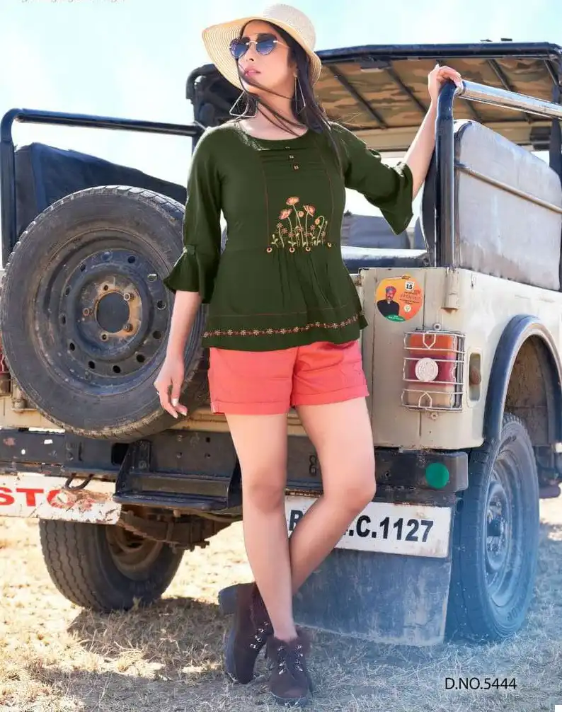 Yami Fashion Topsy Vol 14 Rayon Based Wholesale Short Top Catalog