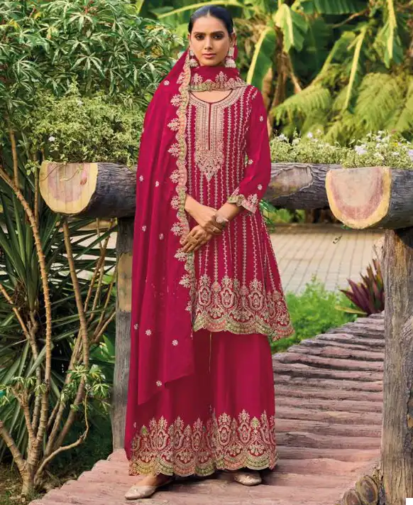 Your Choice Korra Heavy Chinon Wholesale Designer Readymade Salwar Suit Catalog
