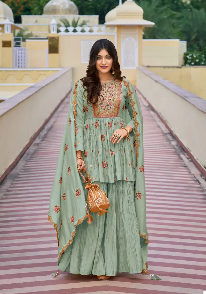 Zaveri Rumana Heavy Silk Wholesale Readymade Salwar Suit Catalog - Image 2