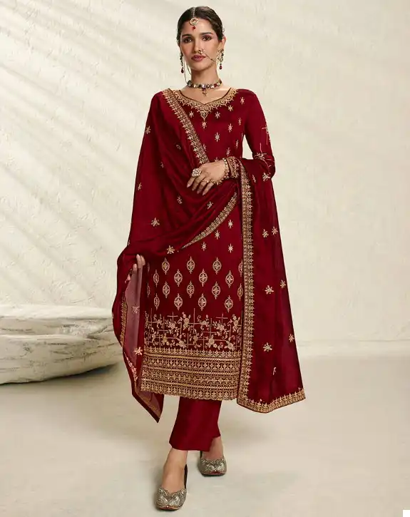 Zisa Nargis 2 Blooming Silk Georgette Wholesale Designer Salwar Suit Catalog