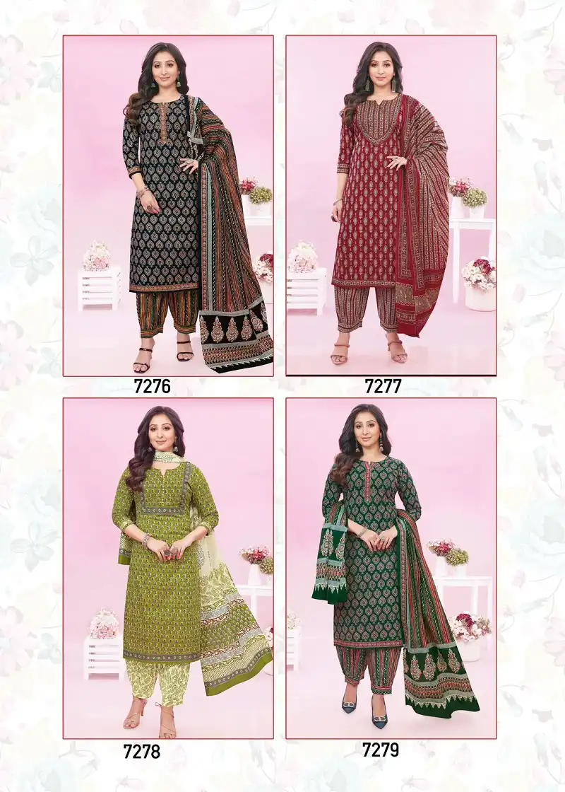 Aarvi Kalki Vol 2 Pure Cotton Wholesale Readymade Salwar Suit Catalog - Image 10