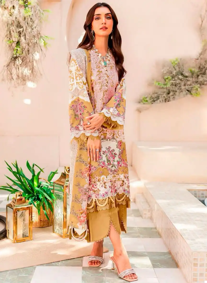 Aasha Designer Needle Wonder Vol 3 Pure Cotton Print Wholesale Pakistani Salwar Suit Catalog