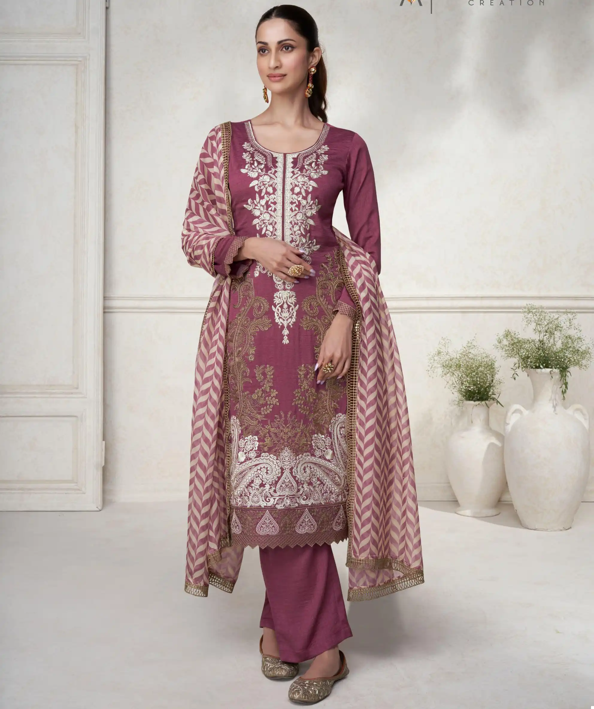 Aashirwad Arsh Premium Silk Wholesale Fancy Readymade Salwar Suit Catalog