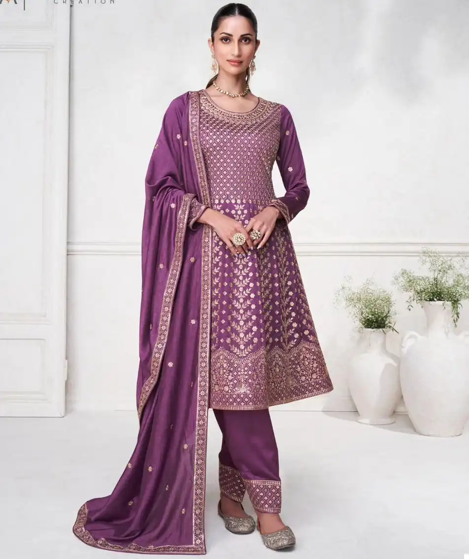 Aashirwad Sargam Premium Silk Wholesale Designer Readymade Salwar Suit Catalog