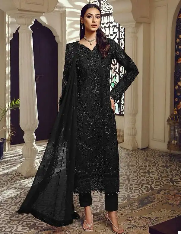 Al Amra Anaya Zf 106 Georgette Wholesale Pakistani Salwar Suit