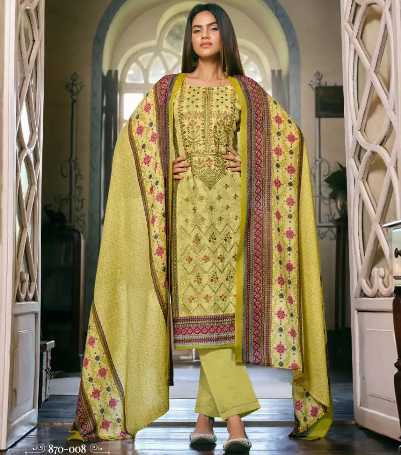 Belliza Bin Saeed Vol 2 Pure Cotton Wholesale Pakistani Salwar Suit Catalog