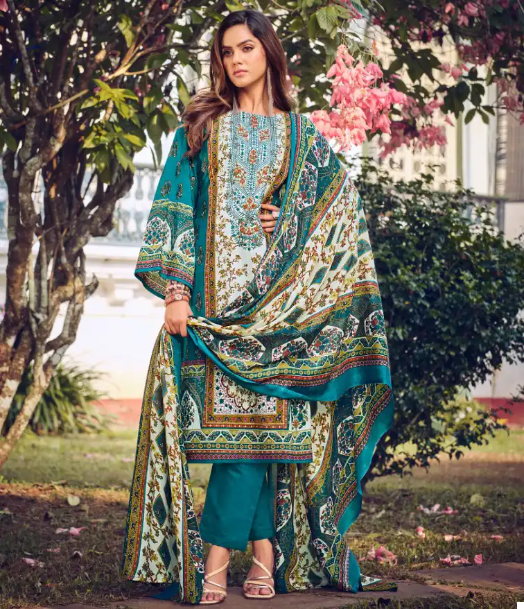 Belliza Designer Naira Vol 30 Pure Cotton Digital Prints Wholesale Pakistani Salwar Suit Catalog