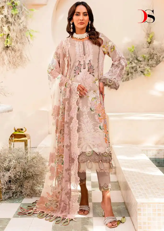 Deepsy Suits Niddle Wonder Nx Pure Cotton Wholesale Pakistani Salwar Suit Catalog