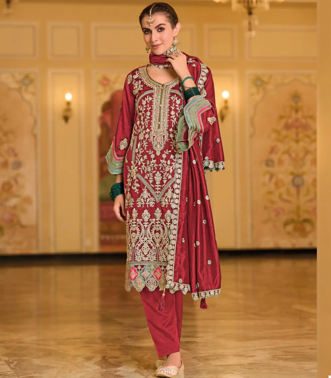 Eba Lifestyle Anokhi Color Premium Silk Wholesale Designer Readymade Salwar Suit Catalog