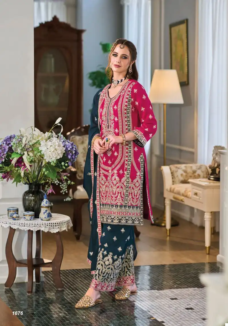 Eba Lifestyle Naina Premium Silk Wholesale Designer Readymade Salwar Suit Catalog - Image 2