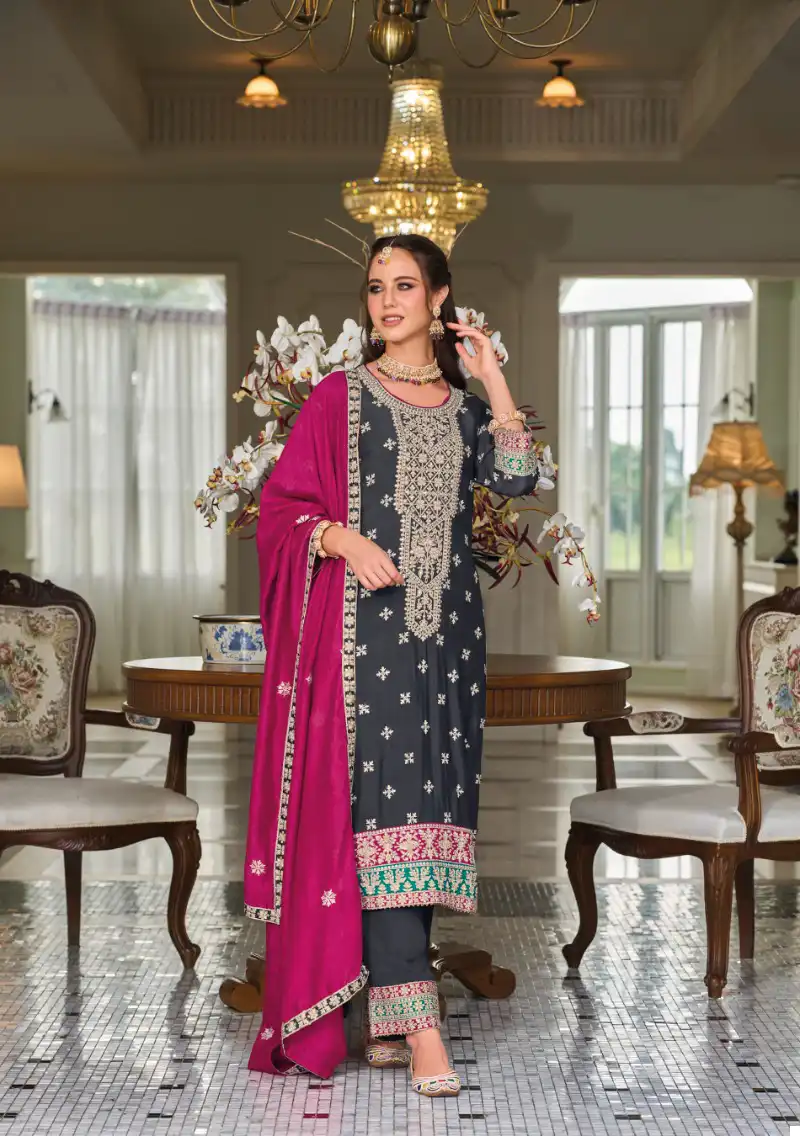 Eba Lifestyle Senisa Premium Silk Wholesale Readymade Salwar Suit Catalog - Image 2