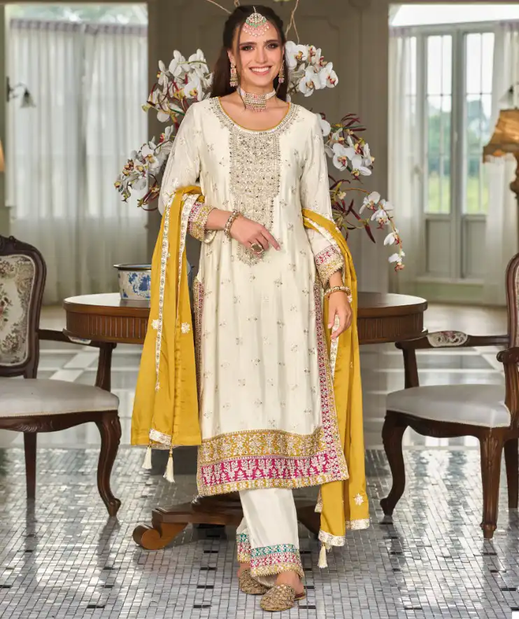Eba Lifestyle Senisa Premium Silk Wholesale Readymade Salwar Suit Catalog