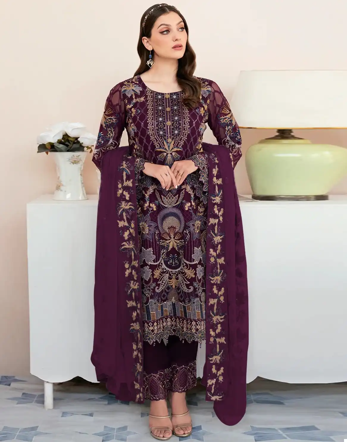 Fepic 1313 Georgette Wholesale Pakistani Salwar Suit