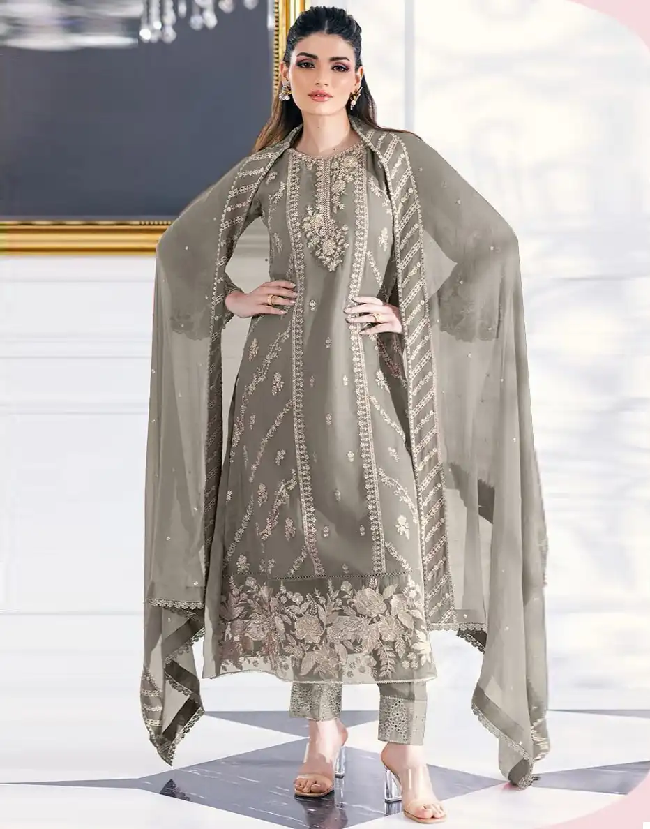Fepic C 1684 Georgette Wholesale Pakistani Salwar Suit Catalog - Image 2