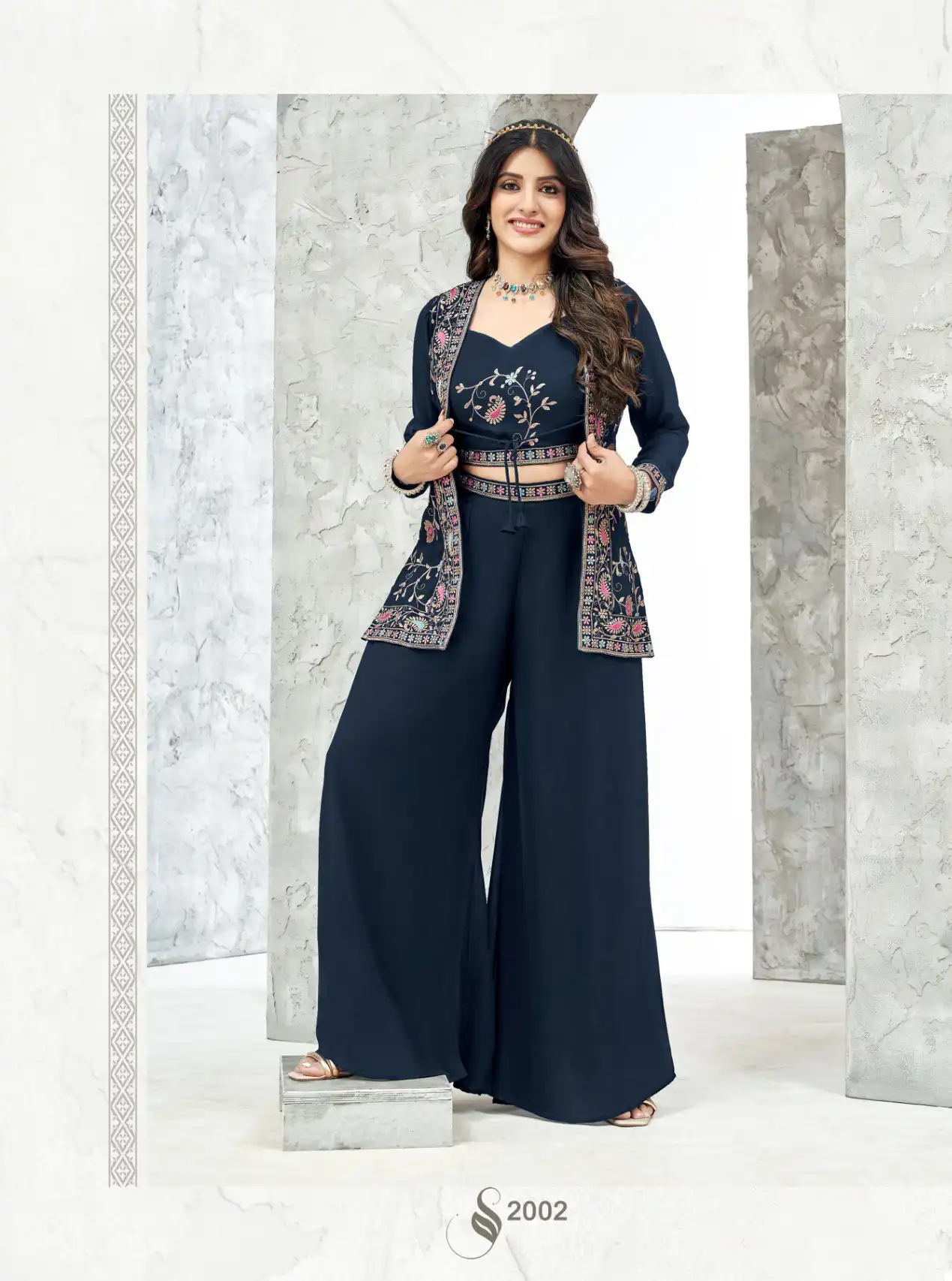 K.F Aniyai Jacquard Wholesale Designer Readymade Suit Catalog - Image 4