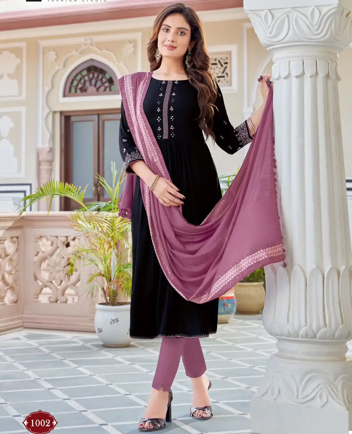 Kadlee Feeza Rayon Wrinkle Wholesale Readymade Salwar Suit Catalog