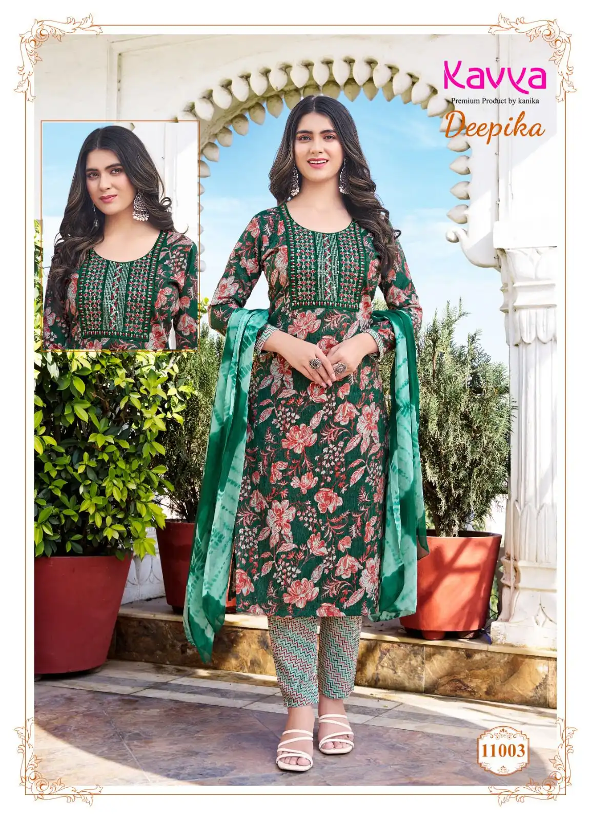 Kavya Deepika Vol 11 Premium Quality Capsule Wholesale Readymade Salwar Suit Catalog — Wholesale Salwar Suits, Kavya wholesale from Surat - Gallery Image 5