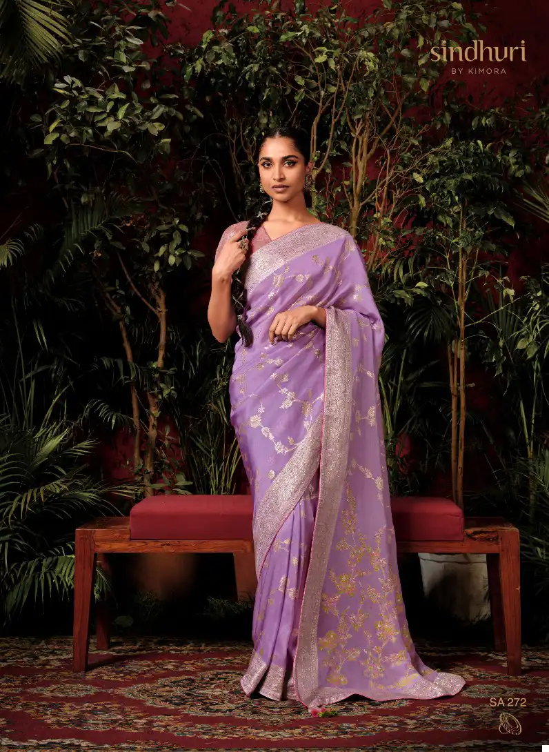 Kimora Anokhi Viscose Silk Wholesale Fancy Sarees Catalog — Wholesale Sarees, Kimora wholesale from Surat - Gallery Image 9