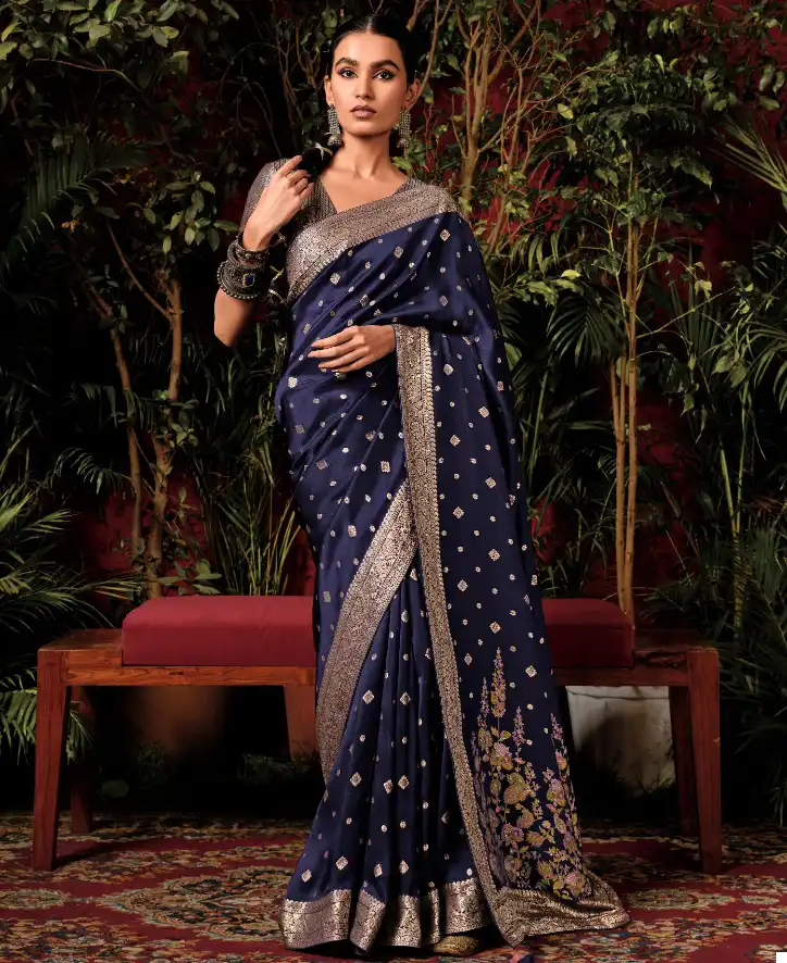 Kimora Anokhi Viscose Silk Wholesale Fancy Sarees Catalog — Wholesale Sarees, Kimora wholesale from Surat — view 1