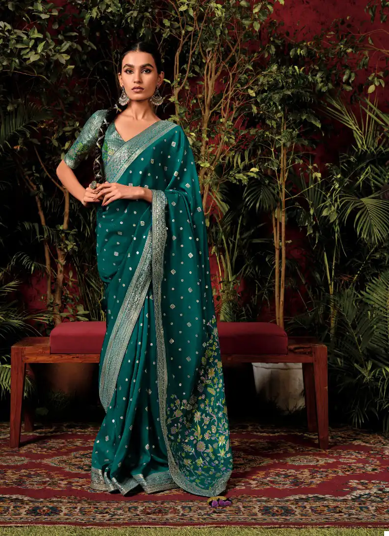 Kimora Anokhi Viscose Silk Wholesale Fancy Sarees Catalog — Wholesale Sarees, Kimora wholesale from Surat - Gallery Image 2