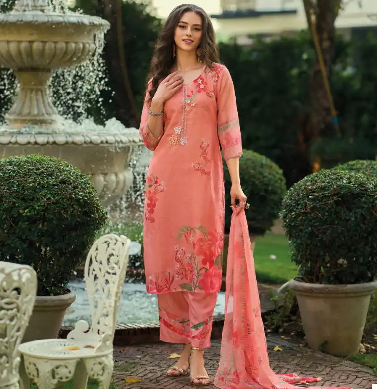 Lady Leela Rubina Organza Wholesale Designer Readymade Salwar Suit Catalog