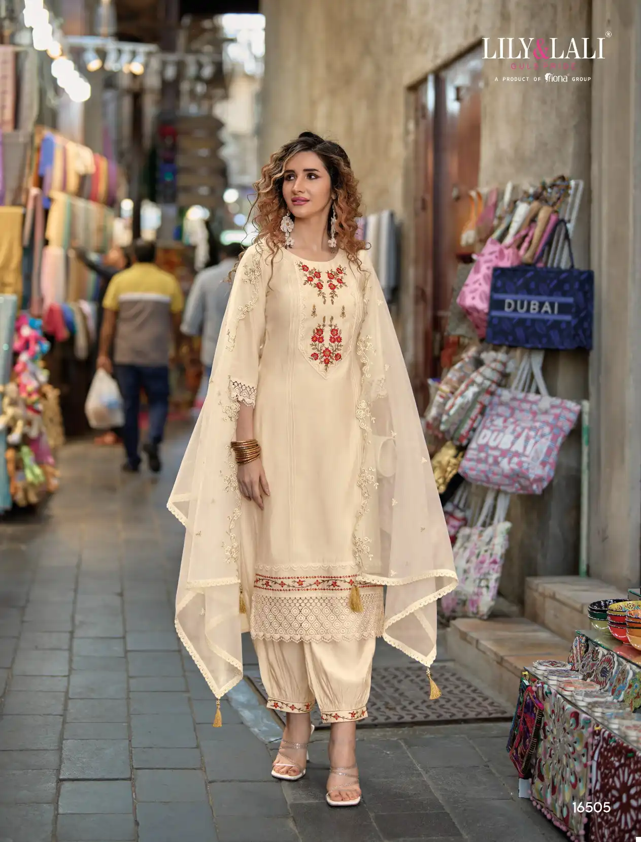 Lily & Lali Afghani 3 Milan Silk Wholesale Designer Readymade Salwar Suit Catalog - Image 4