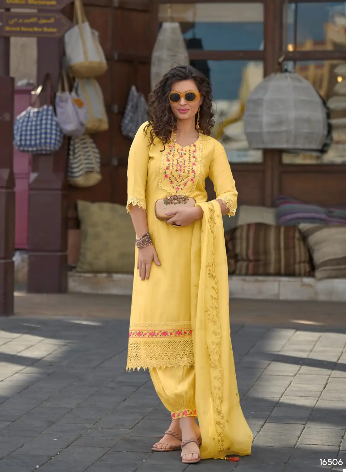 Lily & Lali Afghani 3 Milan Silk Wholesale Designer Readymade Salwar Suit Catalog - Image 5