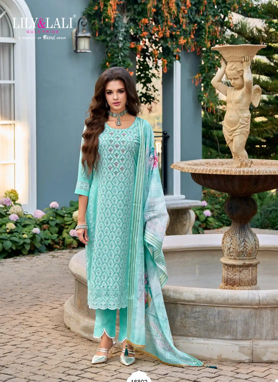 Lily & Lali Cotton Carnival Cambric Cotton With Cotton Lining Wholesale Readymade Salwar Suit Catalog - Image 2