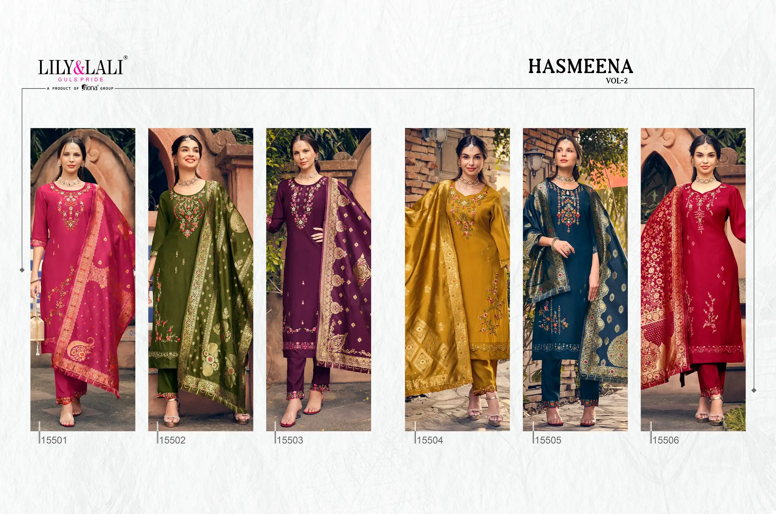 Lily & Lali Hasmeena Vol 2 Viscose Wholesale Designer Readymade Salwar Suit Catalog - Image 7