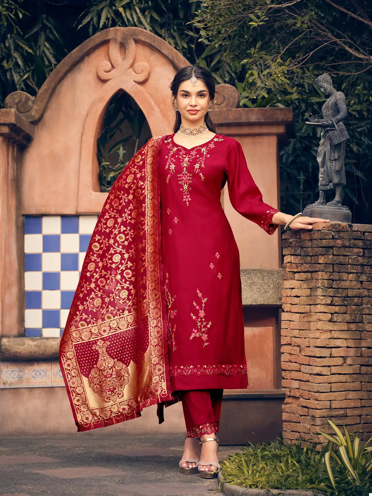 Lily & Lali Hasmeena Vol 2 Viscose Wholesale Designer Readymade Salwar Suit Catalog - Image 6