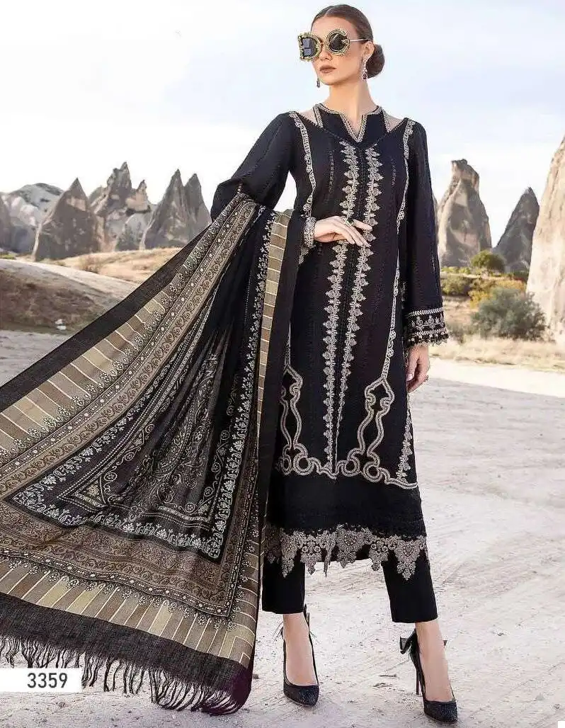 Mehboob Tex Design No 1286 Pure Rayon Cotton Wholesale Pakistani Salwar Suit